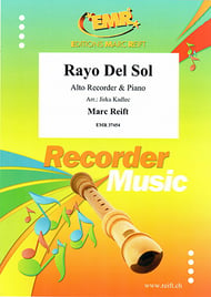 Rayo Del Sol Alto Recorder and Piano cover Thumbnail